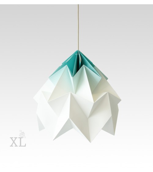 Moth XL Dégradé Menthe - Lampe suspension Studio Snowpuppe lampes suspendues design lustre moderne salon salle à manger cuisine