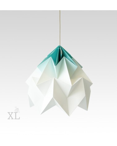 Moth XL Dégradé Menthe - Lampe suspension Studio Snowpuppe lampes suspendues design lustre moderne salon salle à manger cuisine