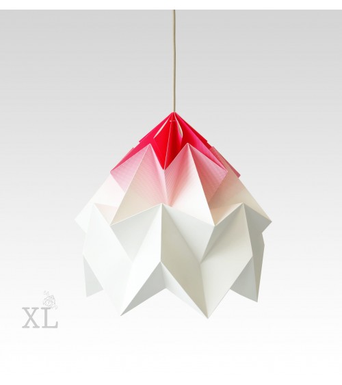Moth XL Dégradé Rose - Suspension luminaire design Studio Snowpuppe lampes suspendues design lustre moderne salon salle à man...