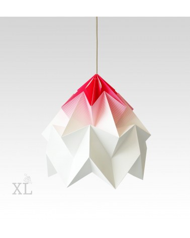 Moth XL Dégradé Rose - Suspension luminaire design Studio Snowpuppe lampes suspendues design lustre moderne salon salle à man...