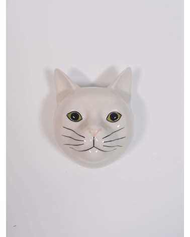 Daisy - Piccolo vaso da parete Gatto Quail Ceramics vasi eleganti per interni per fiori decorativi design kitatori svizzera