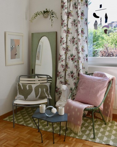 Housse de coussin - EARLY BIRD Olive Brita Sweden pour canapé decoratif salon chaise deco