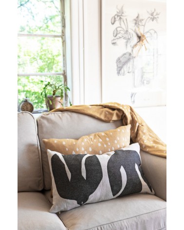 Housse de coussin - EARLY BIRD Beluga Brita Sweden pour canapé decoratif salon chaise deco