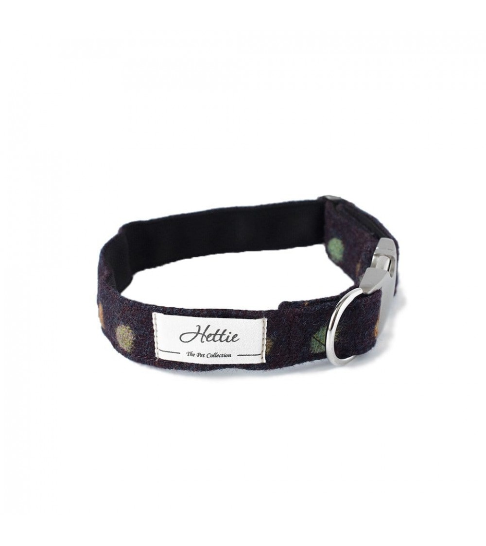 Dog Collar - Multispot Wine Hettie original gift idea switzerland