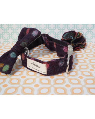 Dog Bowtie - Multispot Wine Hettie original gift idea switzerland