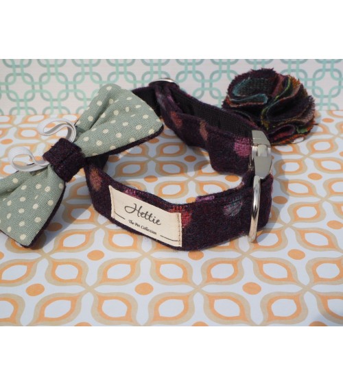 Hundehalsband Blume Accessoire - Multispot Wine Hettie geschenkidee schweiz kaufen