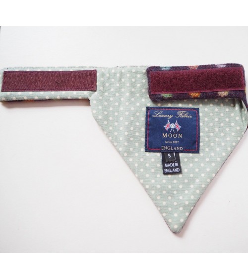 Bandana pour chien - Multispot Wine Hettie idée cadeau original suisse