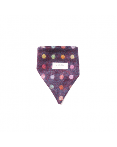 Dog Bandana - Multispot Wine Hettie original gift idea switzerland
