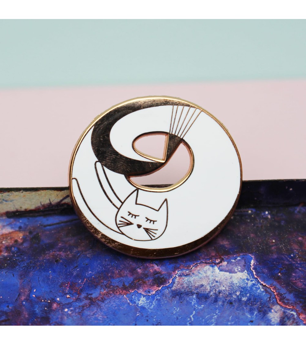 Pin Anstecker - Barbara Catworth Niaski Anstecknadel Ansteckpins pins anstecknadeln kaufen