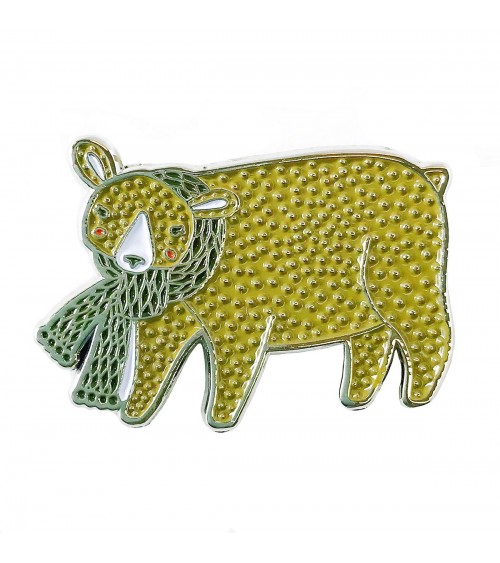 Enamel Pins - Bear Gingiber broches and pins hat pin badges collectible
