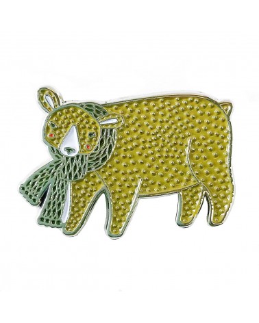 Enamel Pins - Bear Gingiber broches and pins hat pin badges collectible