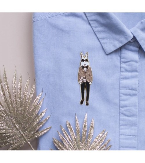 Pin's - Camille Darling My Lovely Thing pins rare métal originaux bijoux suisse