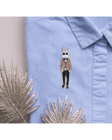 Pin's - Camille Darling My Lovely Thing pins rare métal originaux bijoux suisse