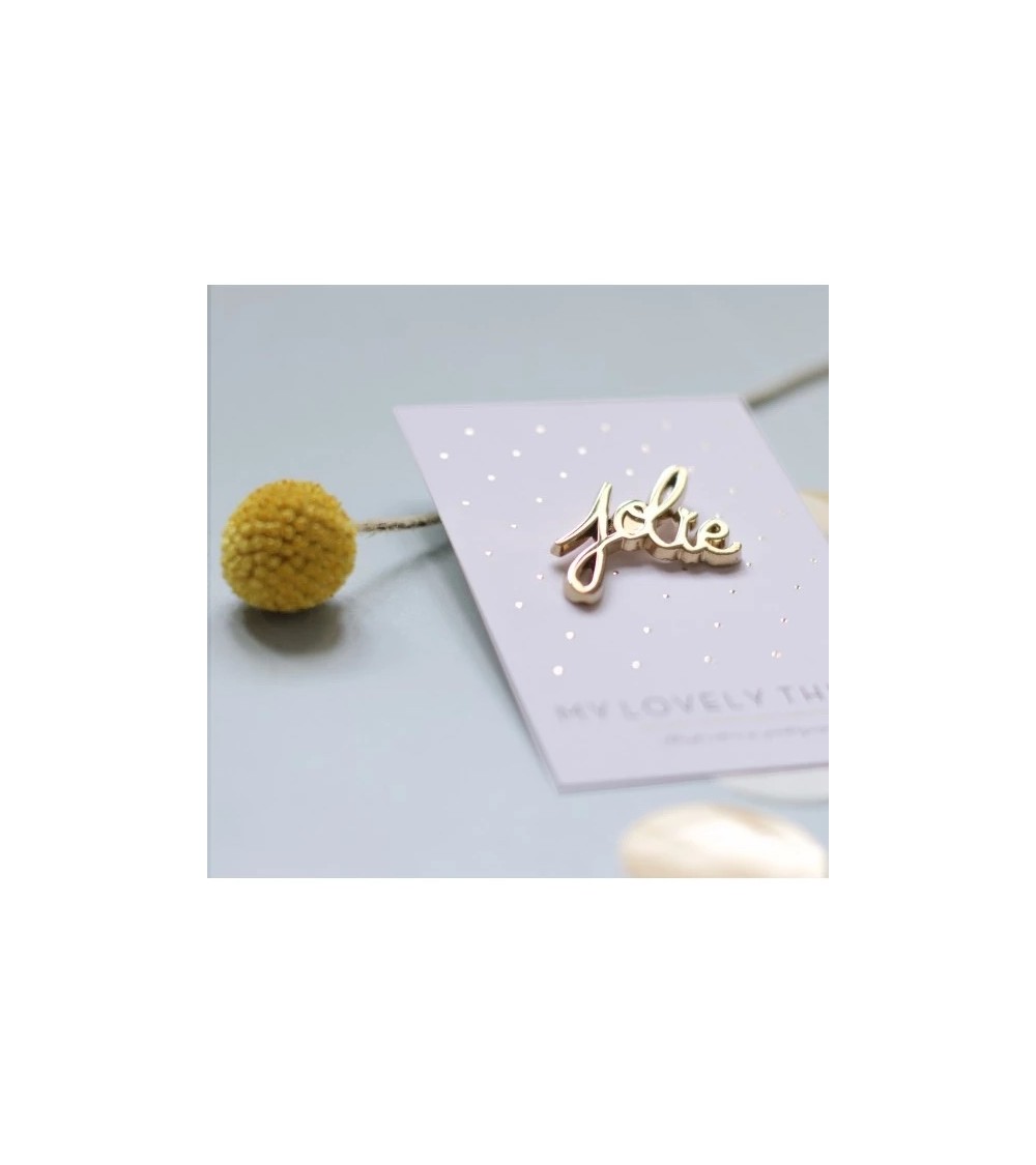 Pin Anstecker - Jolie My Lovely Thing Anstecknadel Ansteckpins pins anstecknadeln kaufen