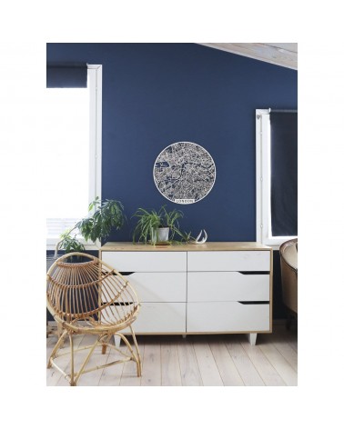 London - Wood Wall Decor Papurino