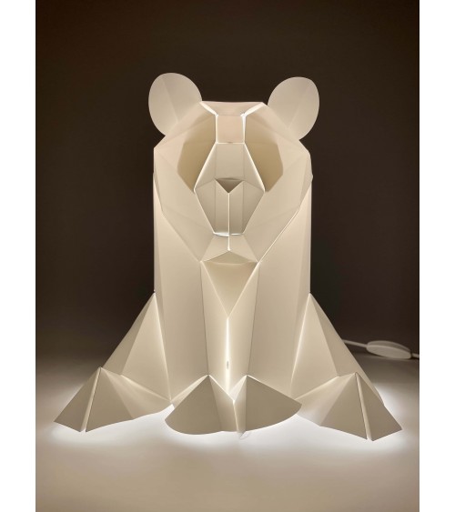 Lampada orso, panda - Lampada da tavolo design animali Plizoo Lampade led design moderne salotto