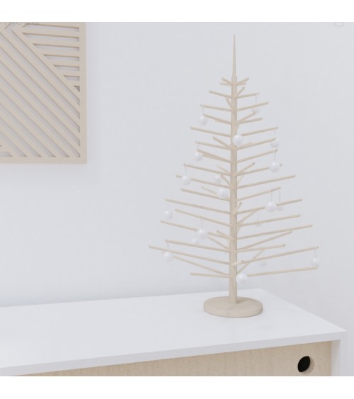 Weihnachtsbaum aus Holz - Klein Mooq Ideen für Weihnachtsdekoration 2023