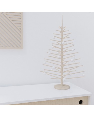 Weihnachtsbaum aus Holz - Klein Mooq Ideen für Weihnachtsdekoration 2023