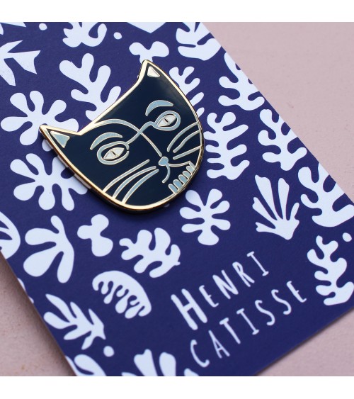Enamel Pin - Henri Catisse Niaski broches and pins hat pin badges collectible
