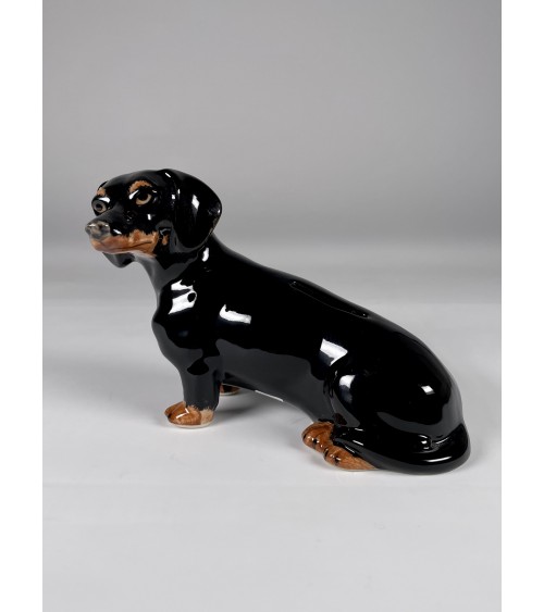 Piggy Bank - Dachshund Quail Ceramics money box ceramic