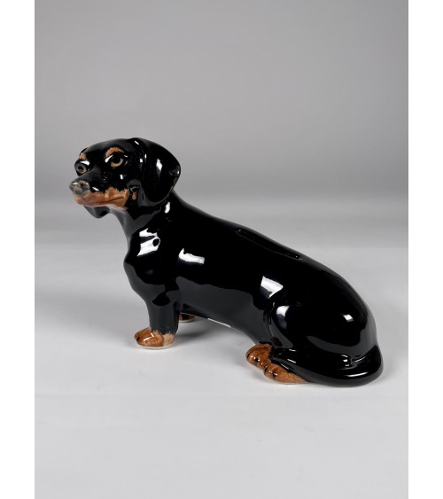 Salvadanaio - Bassotto Quail Ceramics design ceramica originale particolare adulti