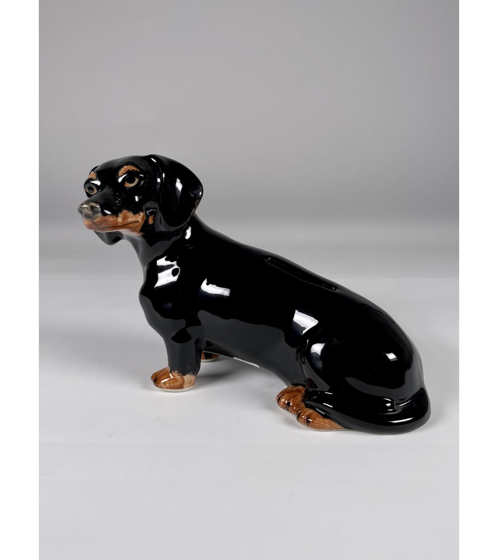 Tirelire - Teckel Quail Ceramics adulte originale design animaux