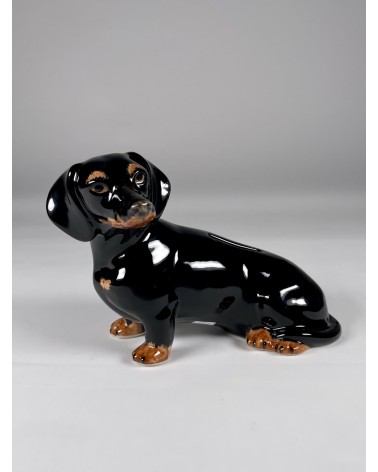 Salvadanaio - Bassotto Quail Ceramics design ceramica originale particolare adulti