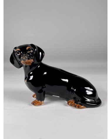 Piggy Bank - Dachshund Quail Ceramics money box ceramic