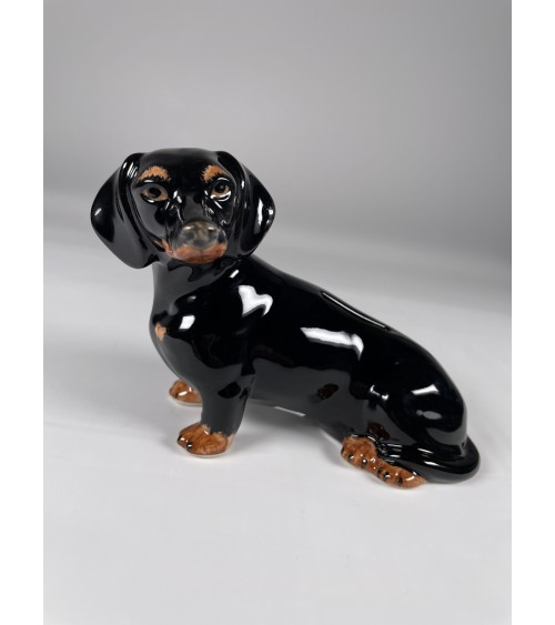 Salvadanaio - Bassotto Quail Ceramics design ceramica originale particolare adulti
