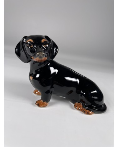 Piggy Bank - Dachshund Quail Ceramics money box ceramic