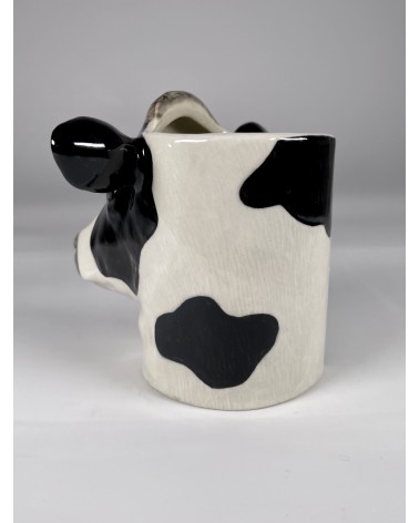 Holstein Kuh - Stiftehalter & Blumentopf Quail Ceramics schreibtisch büro kinder besteckbehälter make up pinselhalter
