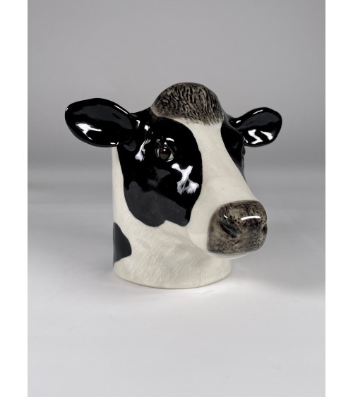 Friesian Cow - Animal Pencil pot & Flower pot Quail Ceramics pretty pen pot holder cutlery toothbrush makeup brush