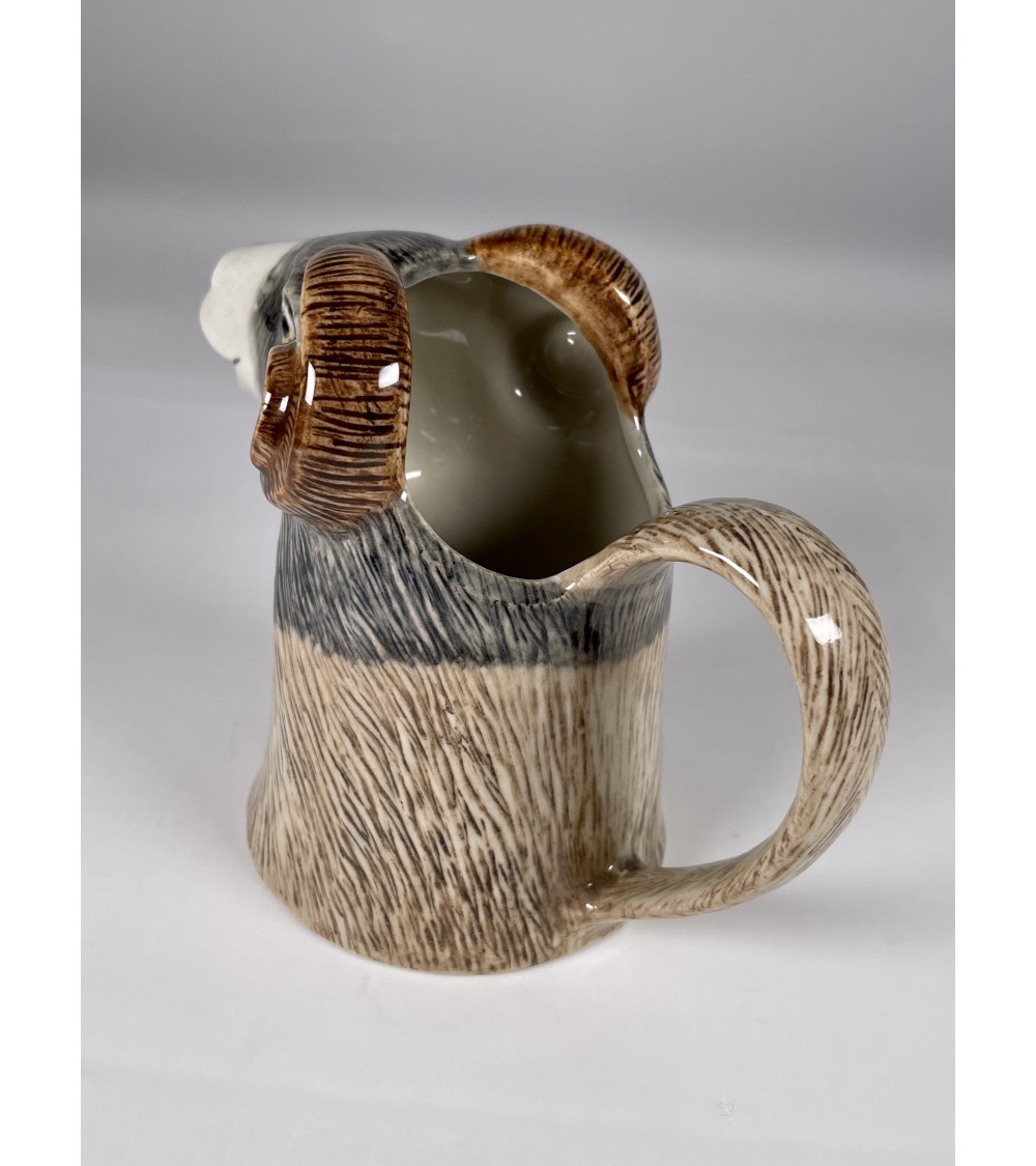Small milk jug - Swaledale Sheep Quail Ceramics small pitcher coffee mini milk jugs