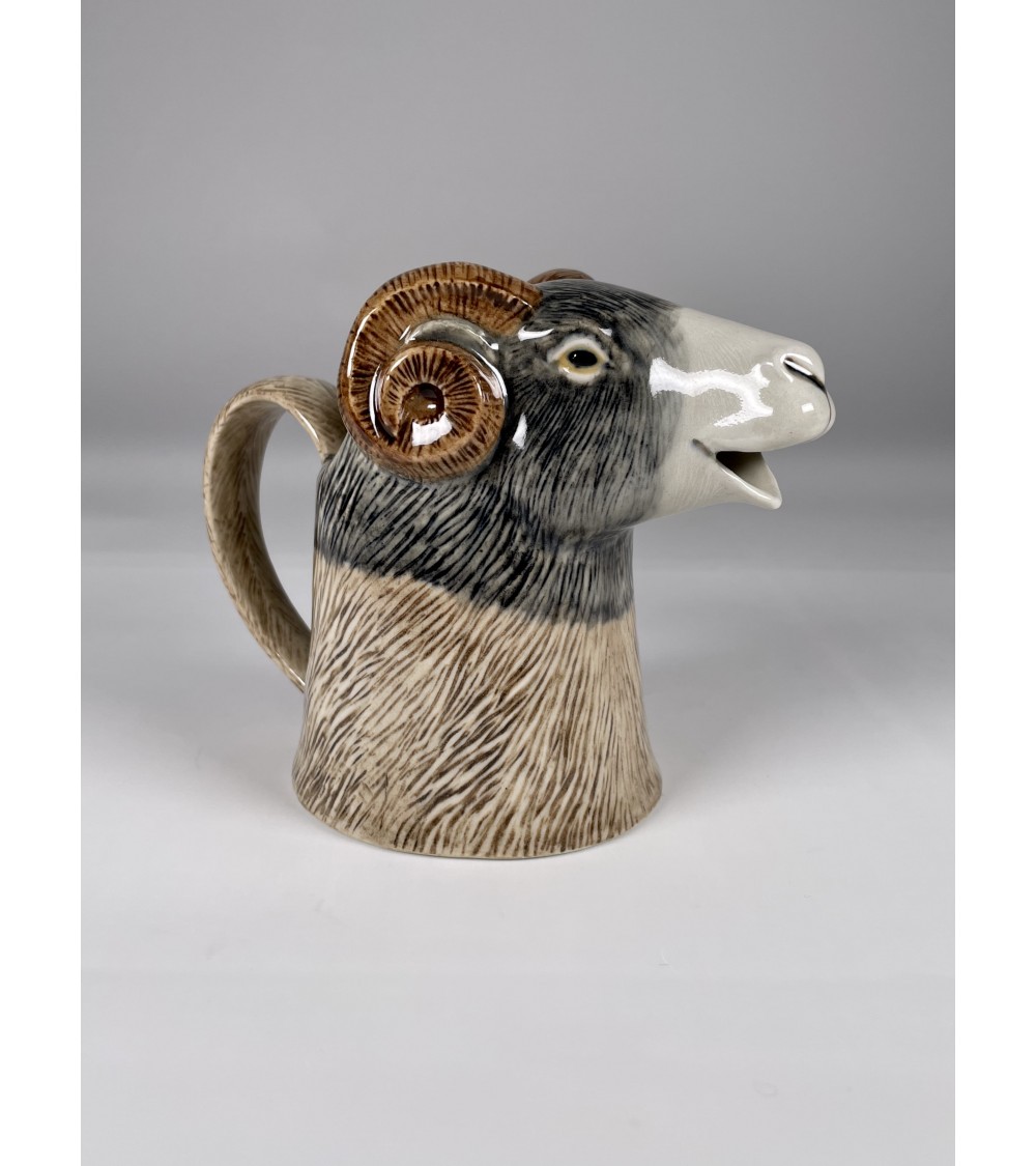 Small milk jug - Swaledale Sheep Quail Ceramics small pitcher coffee mini milk jugs