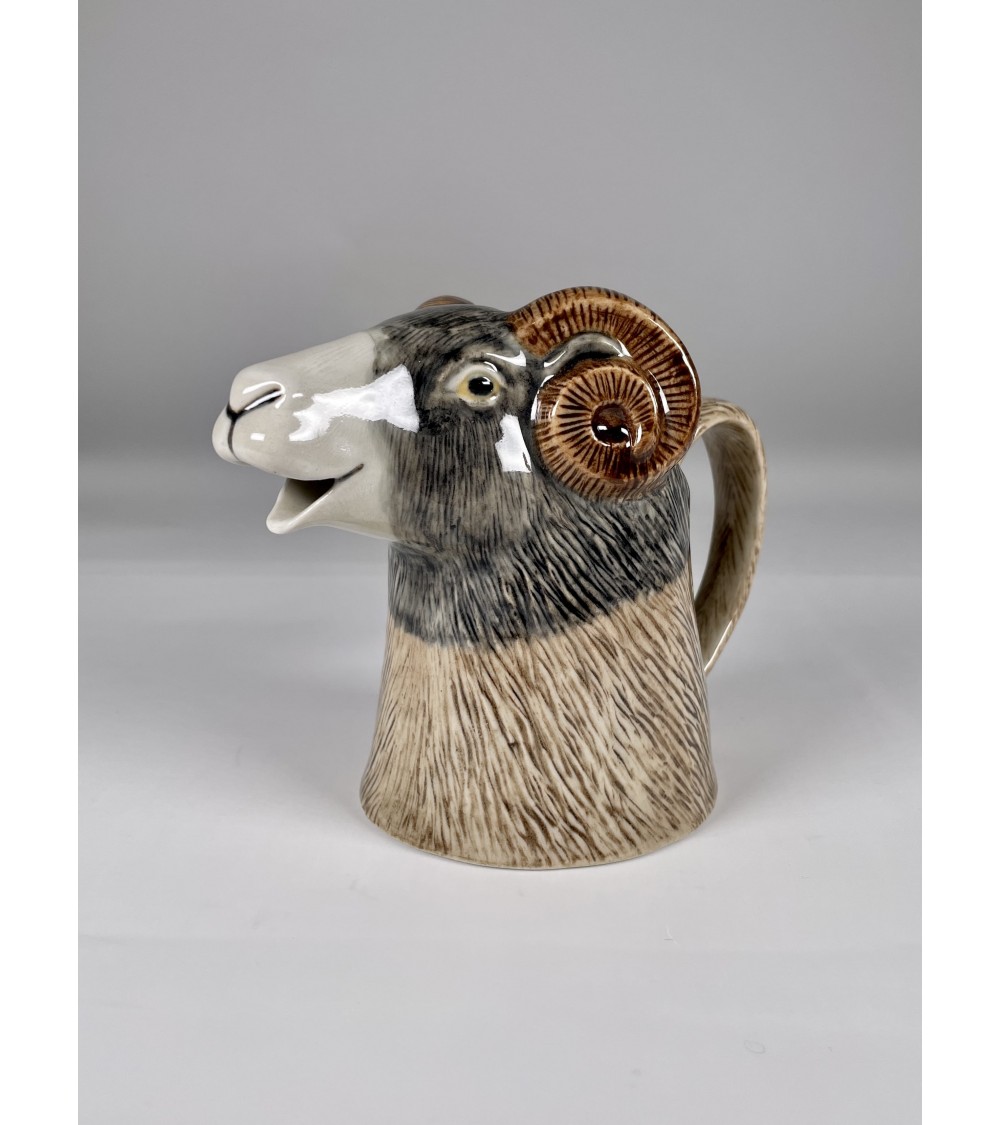 Small milk jug - Swaledale Sheep Quail Ceramics small pitcher coffee mini milk jugs