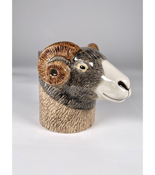 Swaledale Sheep - Animal Pencil pot & Flower pot Quail Ceramics pretty pen pot holder cutlery toothbrush makeup brush