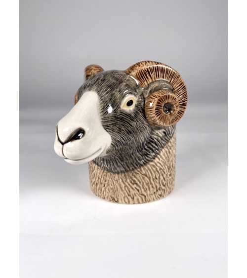 Swaledale Sheep - Animal Pencil pot & Flower pot Quail Ceramics pretty pen pot holder cutlery toothbrush makeup brush