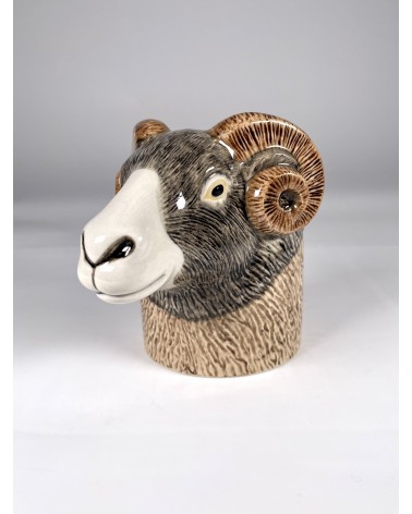 Swaledale Sheep - Animal Pencil pot & Flower pot Quail Ceramics pretty pen pot holder cutlery toothbrush makeup brush