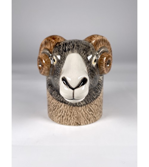 Swaledale Sheep - Animal Pencil pot & Flower pot Quail Ceramics pretty pen pot holder cutlery toothbrush makeup brush