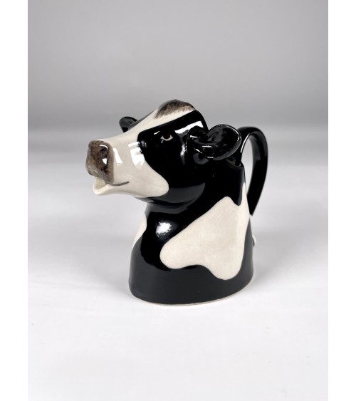 Lattiera piccola - Mucca Holstein Quail Ceramics brocca per latte lattiera caraffa latte piccola