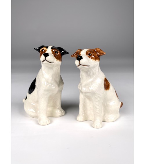 Sale & Pepe - Jack Russell Quail Ceramics Porta sale e pepe design svizzera originale
