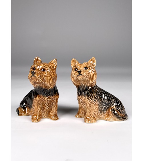 Yorkshire Terrier - Salt and pepper shaker Quail Ceramics pots set shaker cute unique cool