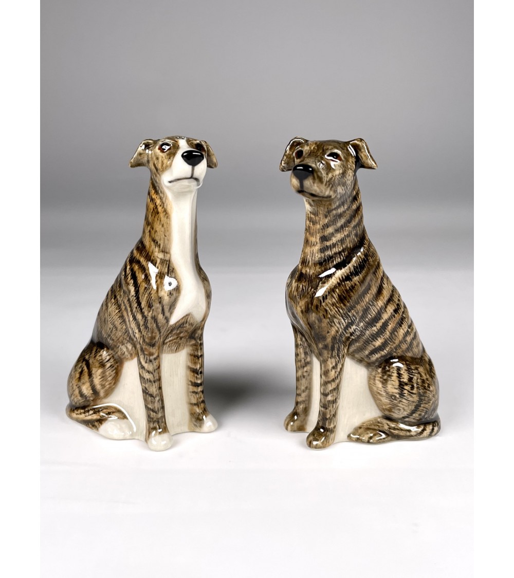 Windhund - Salz und Pfefferstreuer Quail Ceramics  pfeffer steuer salzpfeffersteuer set lustige kaufen
