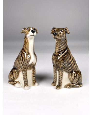 Windhund - Salz und Pfefferstreuer Quail Ceramics  pfeffer steuer salzpfeffersteuer set lustige kaufen