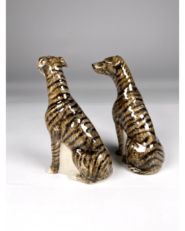 Windhund - Salz und Pfefferstreuer Quail Ceramics  pfeffer steuer salzpfeffersteuer set lustige kaufen