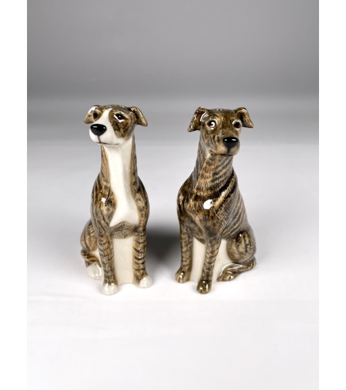 Windhund - Salz und Pfefferstreuer Quail Ceramics  pfeffer steuer salzpfeffersteuer set lustige kaufen