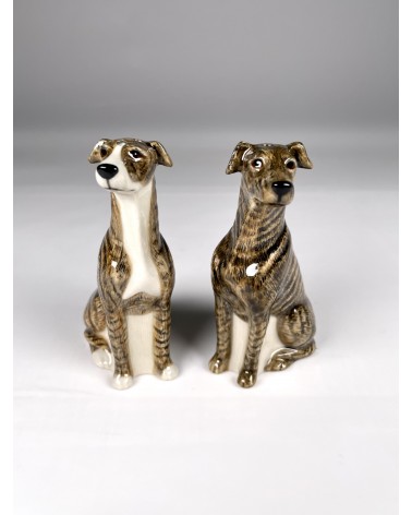 Windhund - Salz und Pfefferstreuer Quail Ceramics  pfeffer steuer salzpfeffersteuer set lustige kaufen
