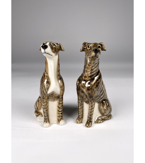 Lévrier - Salière et Poivrier Quail Ceramics design sel saliere poivrier salier poivrière