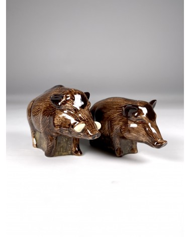 Sanglier - Salière et Poivrier Quail Ceramics design sel saliere poivrier salier poivrière