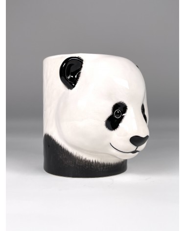 Panda - Portapenne e Vasi per piante Quail Ceramics da scrivania eleganti design originali bambina particolari